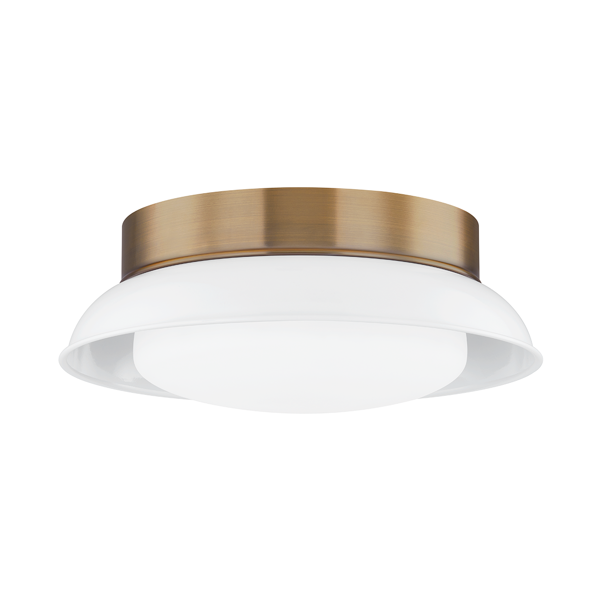 Arnie Flush Mount shown from a second angle to highlight the shade profile and mounting canopy.
