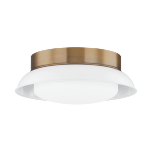 Arnie Flush Mount shown from a second angle to highlight the shade profile and mounting canopy.