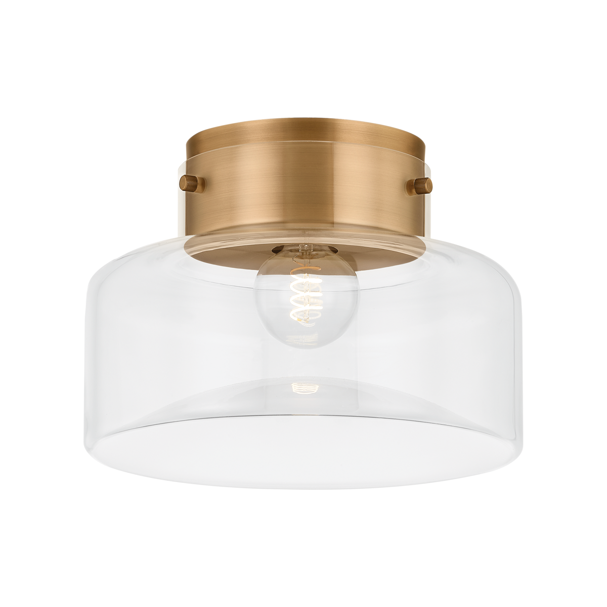Bellow Flush Mount — a Troy flush mount for hallways, bedrooms, and entryways at Laurie Yapp Home.