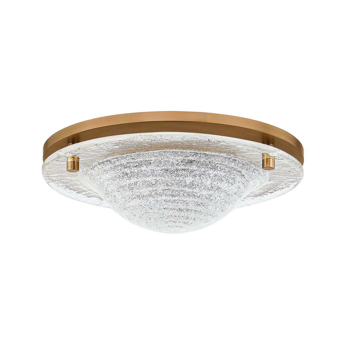 Halston Flush Mount — a Troy flush mount for hallways, bedrooms, and entryways at Laurie Yapp Home.