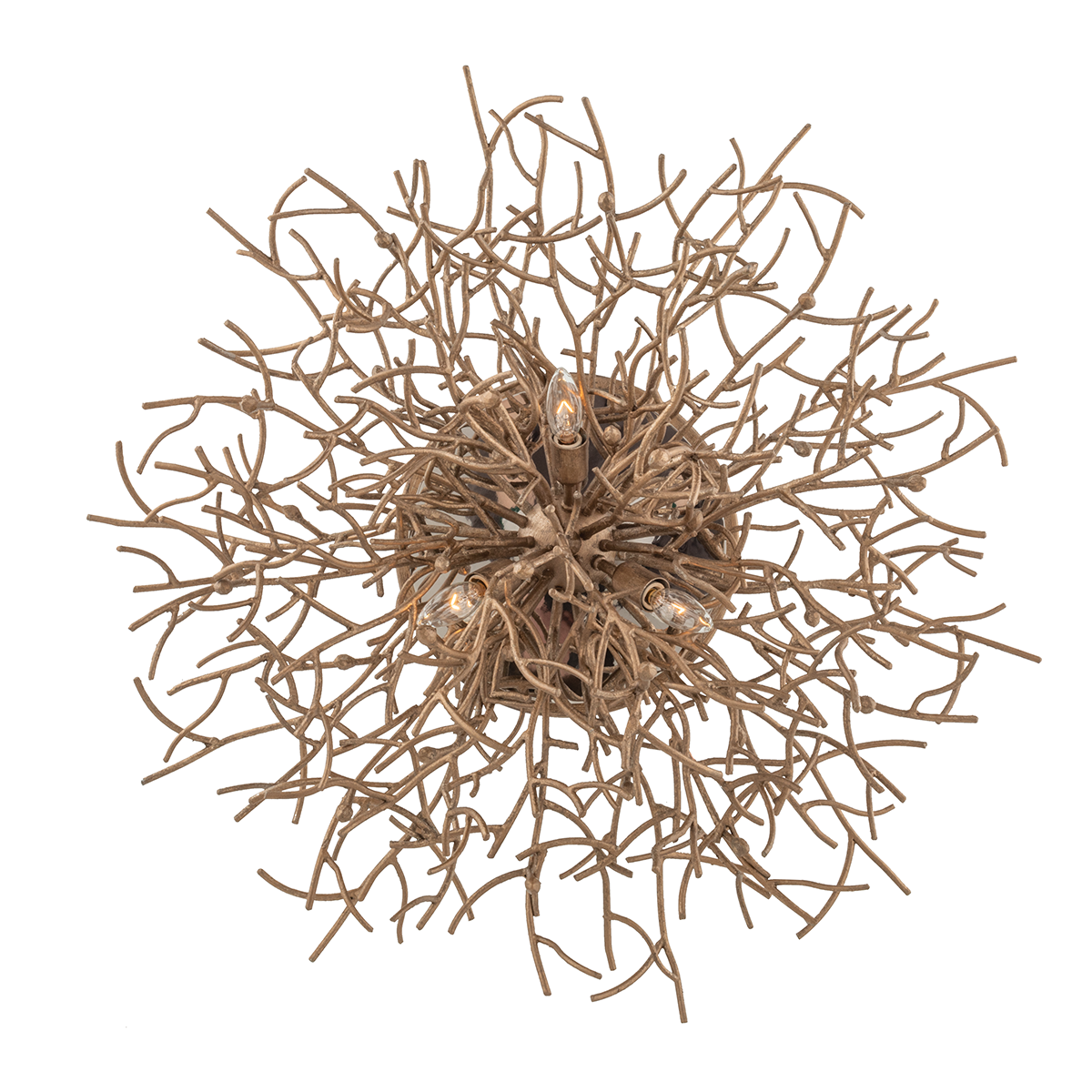 Sierra Flush Mount — a Troy flush mount for hallways, bedrooms, and entryways at Laurie Yapp Home.