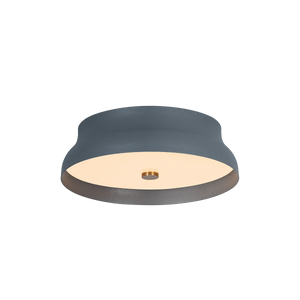 Shore Flush Mount 12" shown from a second angle to highlight the shade profile and mounting canopy.