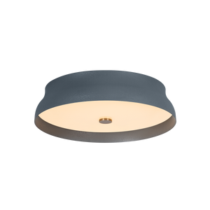 Shore Flush Mount 16" shown from a second angle to highlight the shade profile and mounting canopy.