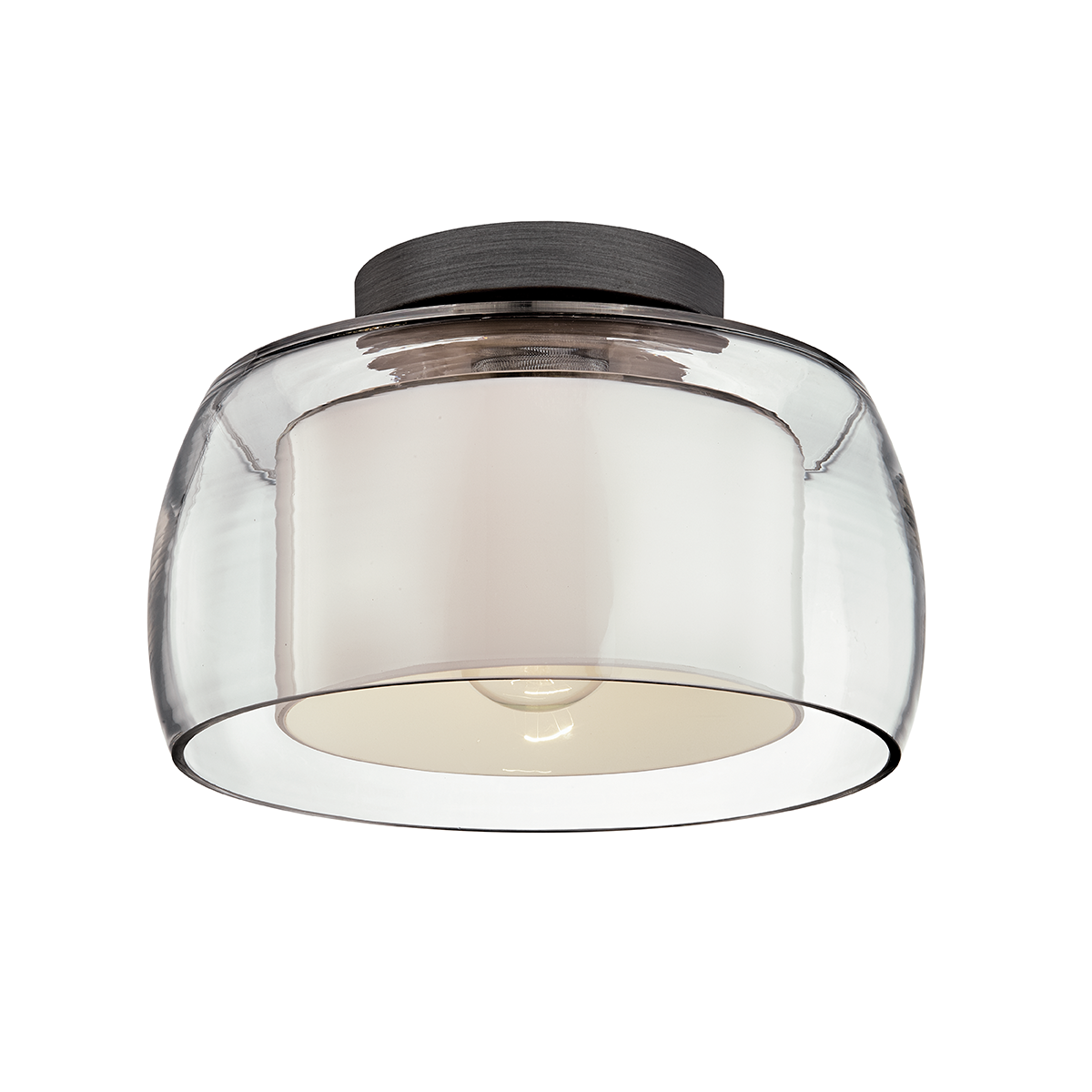Candace Flush Mount 12.5" — a Troy flush mount for hallways, bedrooms, and entryways at Laurie Yapp Home.