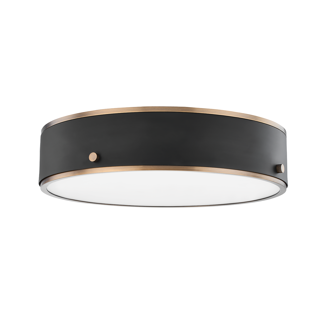 Eli Flush Mount 16" — a Troy flush mount for hallways, bedrooms, and entryways at Laurie Yapp Home.