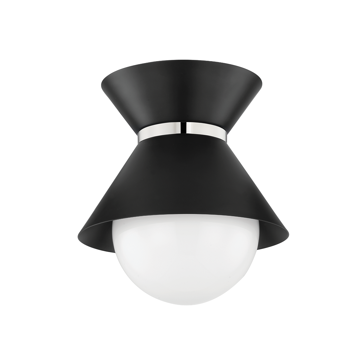 Scout Flush Mount — a Troy flush mount for hallways, bedrooms, and entryways at Laurie Yapp Home.