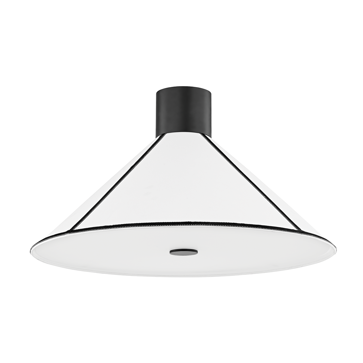 Forrest Semi Flush 25" — a Troy semi flush for hallways, bedrooms, and entryways at Laurie Yapp Home.