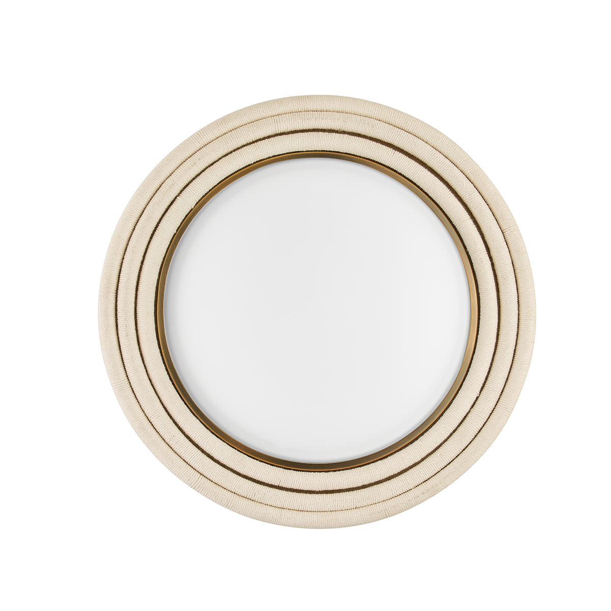 Zion Flush Mount 16" — a Troy flush mount for hallways, bedrooms, and entryways at Laurie Yapp Home.