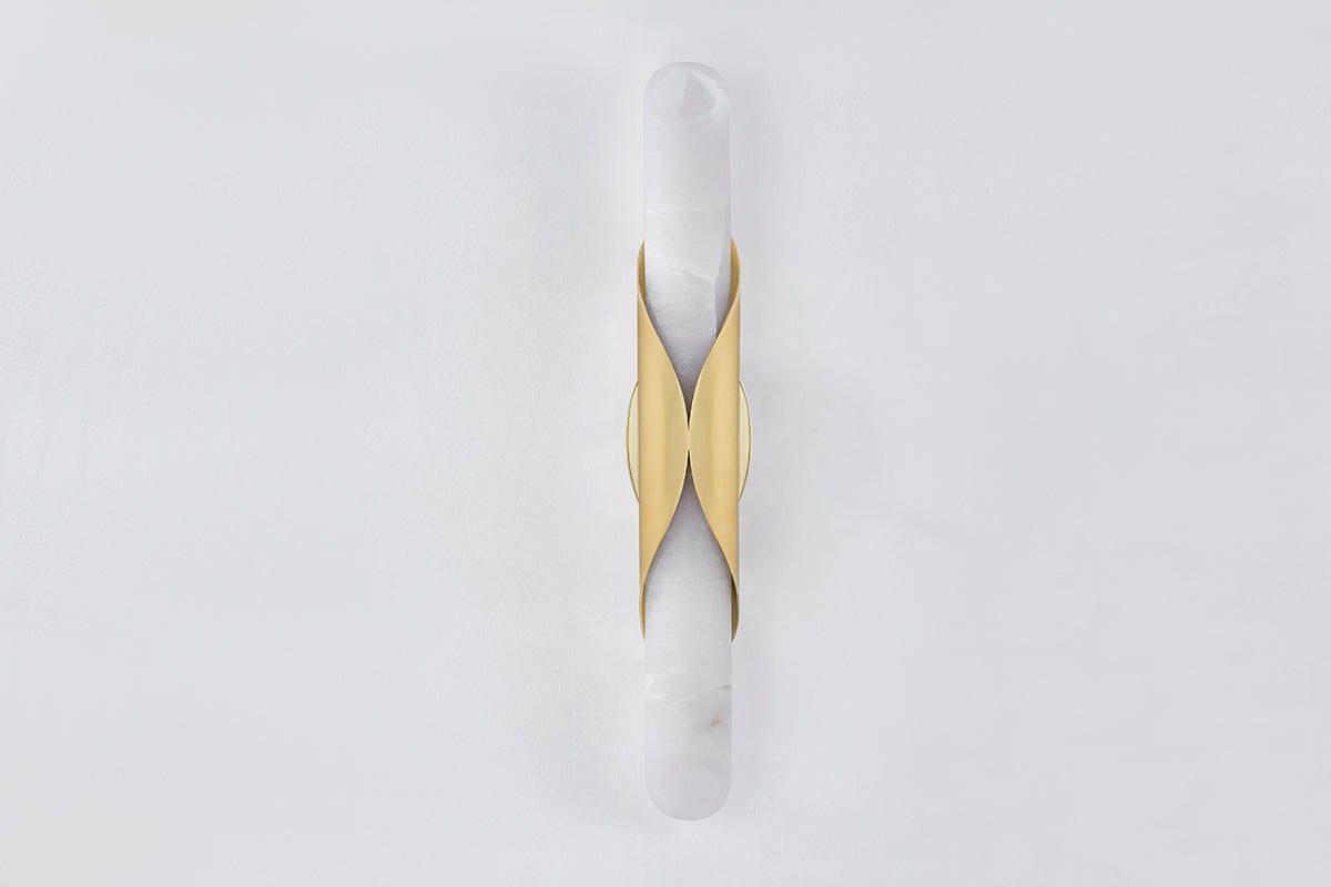 Camilla Wall Sconce — a Corbett wall sconce for bathrooms, hallways, and living rooms at Laurie Yapp Home.