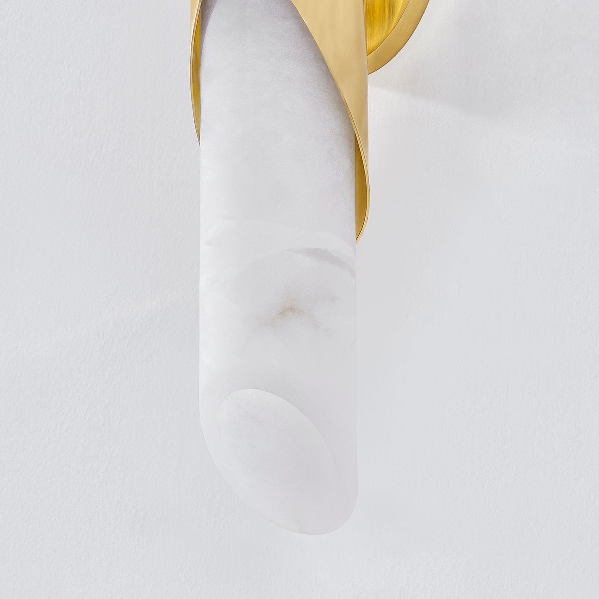 Close-up of the Camilla Wall Sconce showing the arm curve and shade silhouette.
