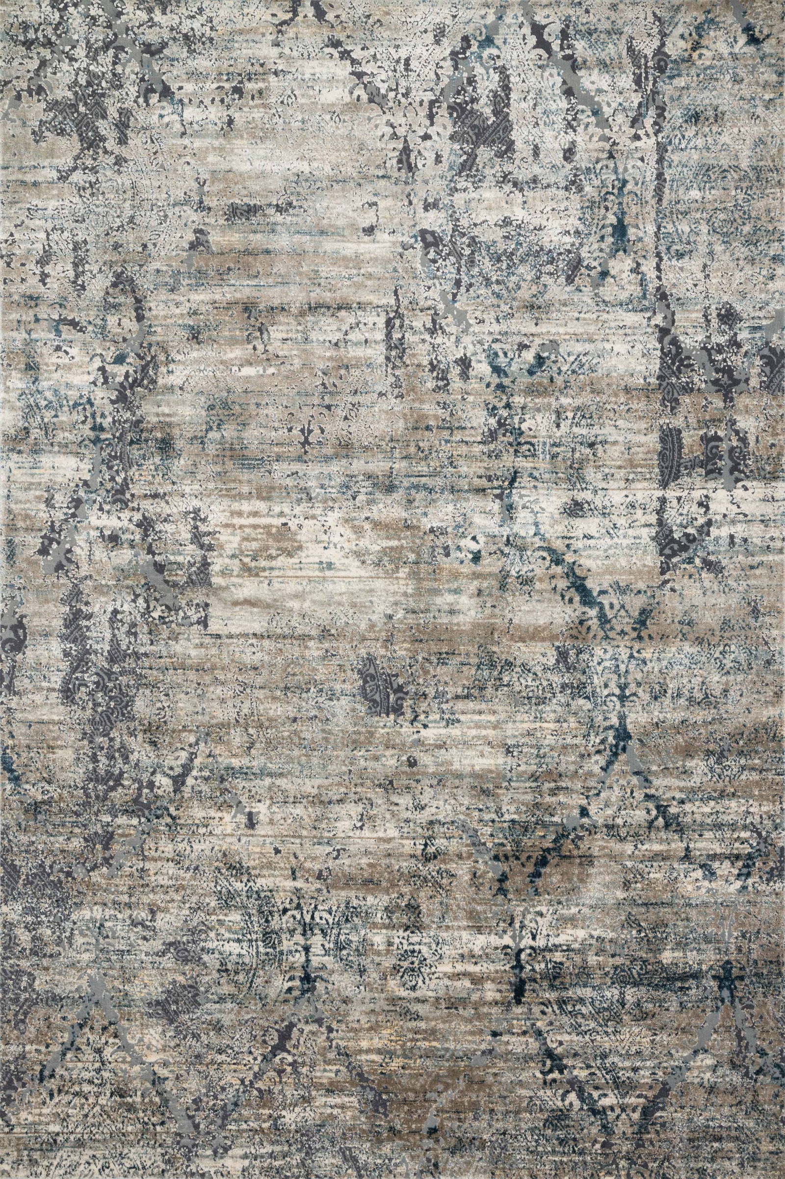 Cascade Taupe / Blue — a Loloi rug at Laurie Yapp Home.