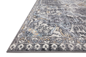 Cassandra Charcoal / Gold shown from a different angle to reveal its pattern.