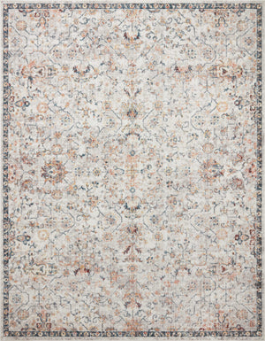 Cassandra Dove / Navy — a Loloi rug at Laurie Yapp Home.