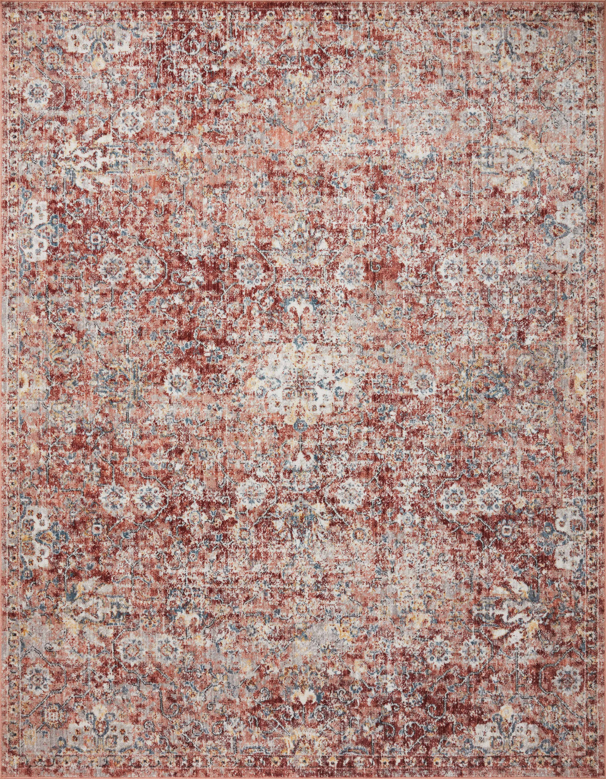 Cassandra Rust / Ivory — a Loloi rug at Laurie Yapp Home.
