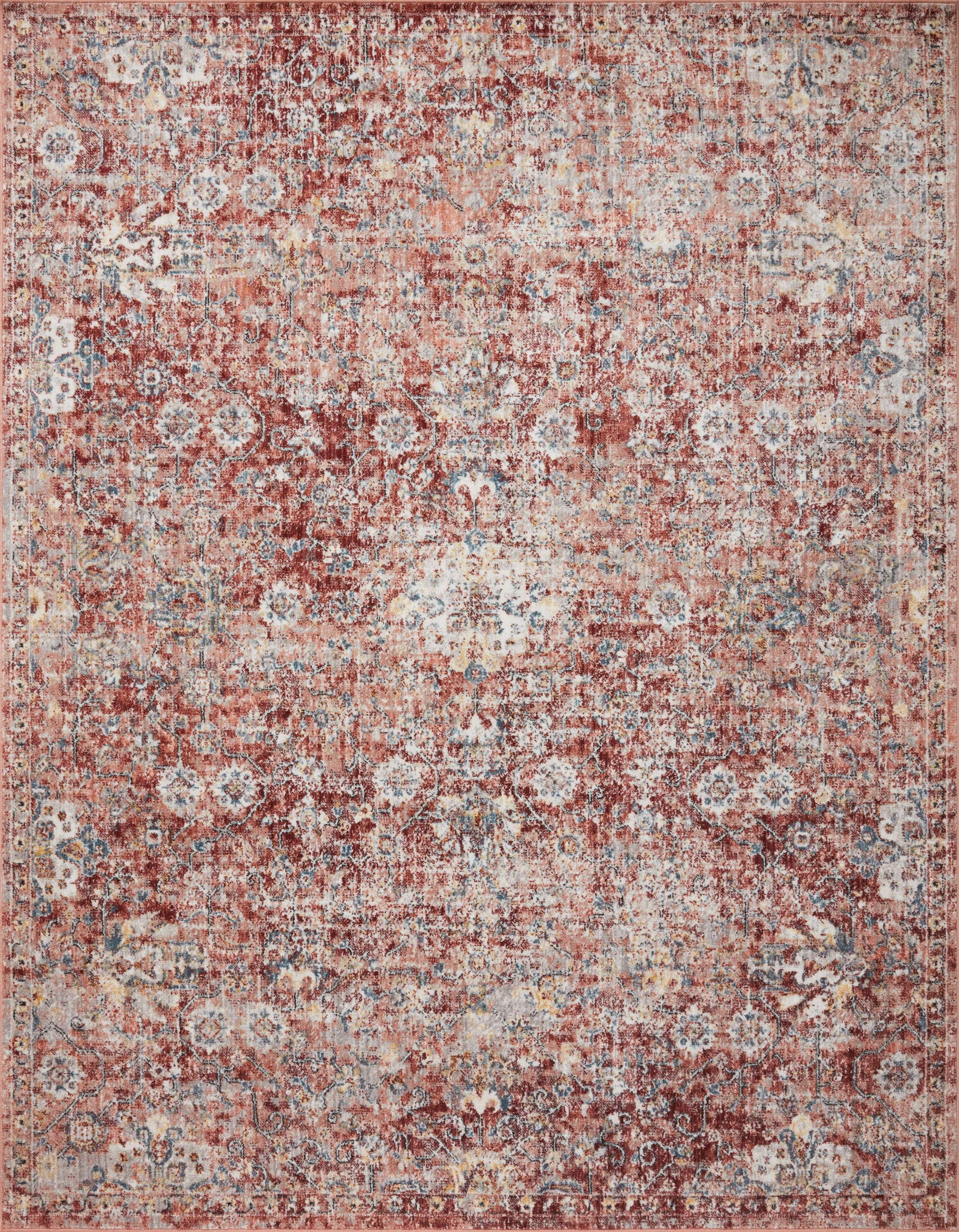 Cassandra Rust / Ivory — a Loloi rug at Laurie Yapp Home.