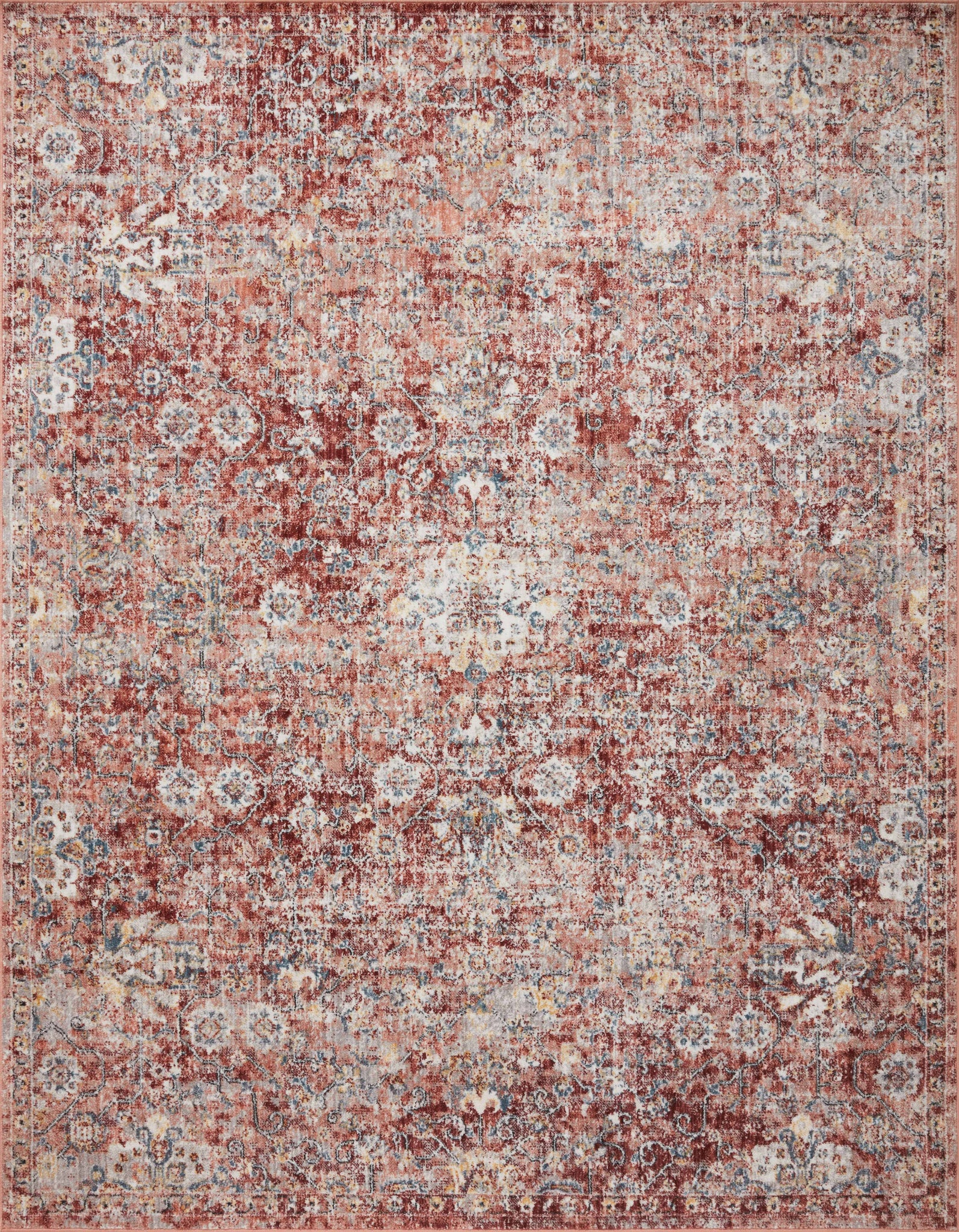 Cassandra Rust / Ivory — a Loloi rug at Laurie Yapp Home.