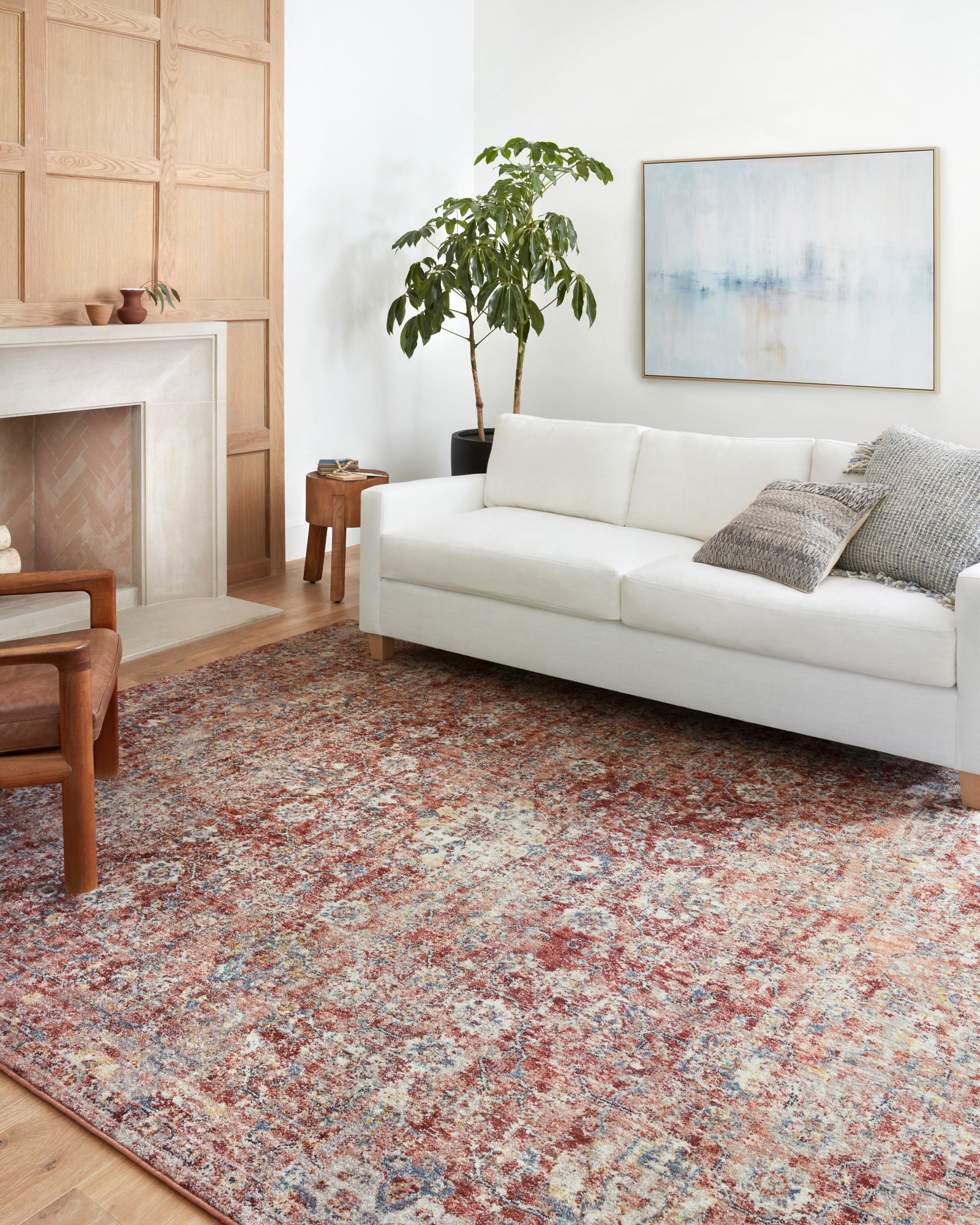 Cassandra Rust / Ivory — a Loloi rug at Laurie Yapp Home.