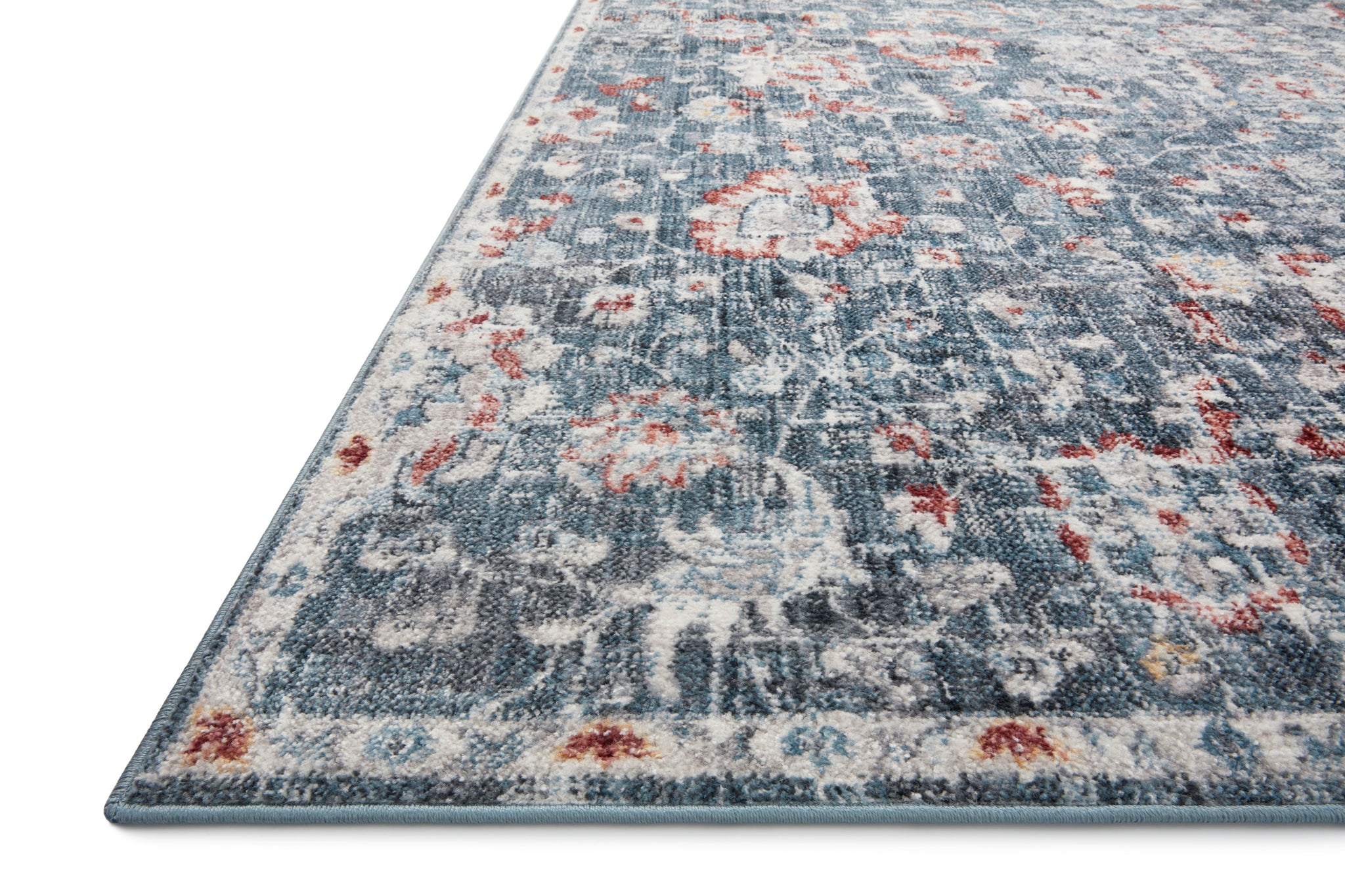 Cassandra Blue / Rust shown from a different angle to reveal its pattern.