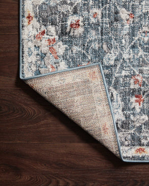 Cassandra Blue / Rust shown from a different angle to reveal its pattern.