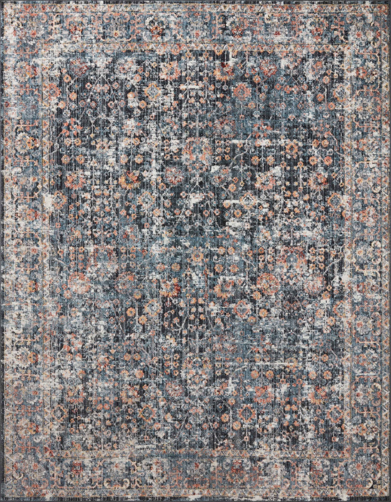 Cassandra Blue / Multi — a Loloi rug at Laurie Yapp Home.