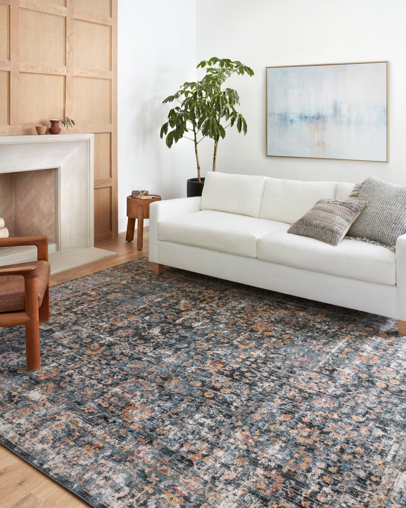 Cassandra Blue / Multi — a Loloi rug at Laurie Yapp Home.