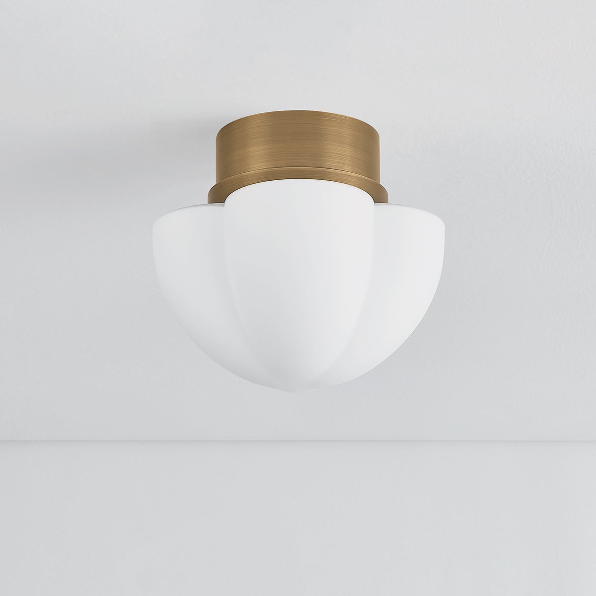 Seabrook Flush Mount 11.25" — a Hudson Valley flush mount for hallways, bedrooms, and entryways at Laurie Yapp Home.