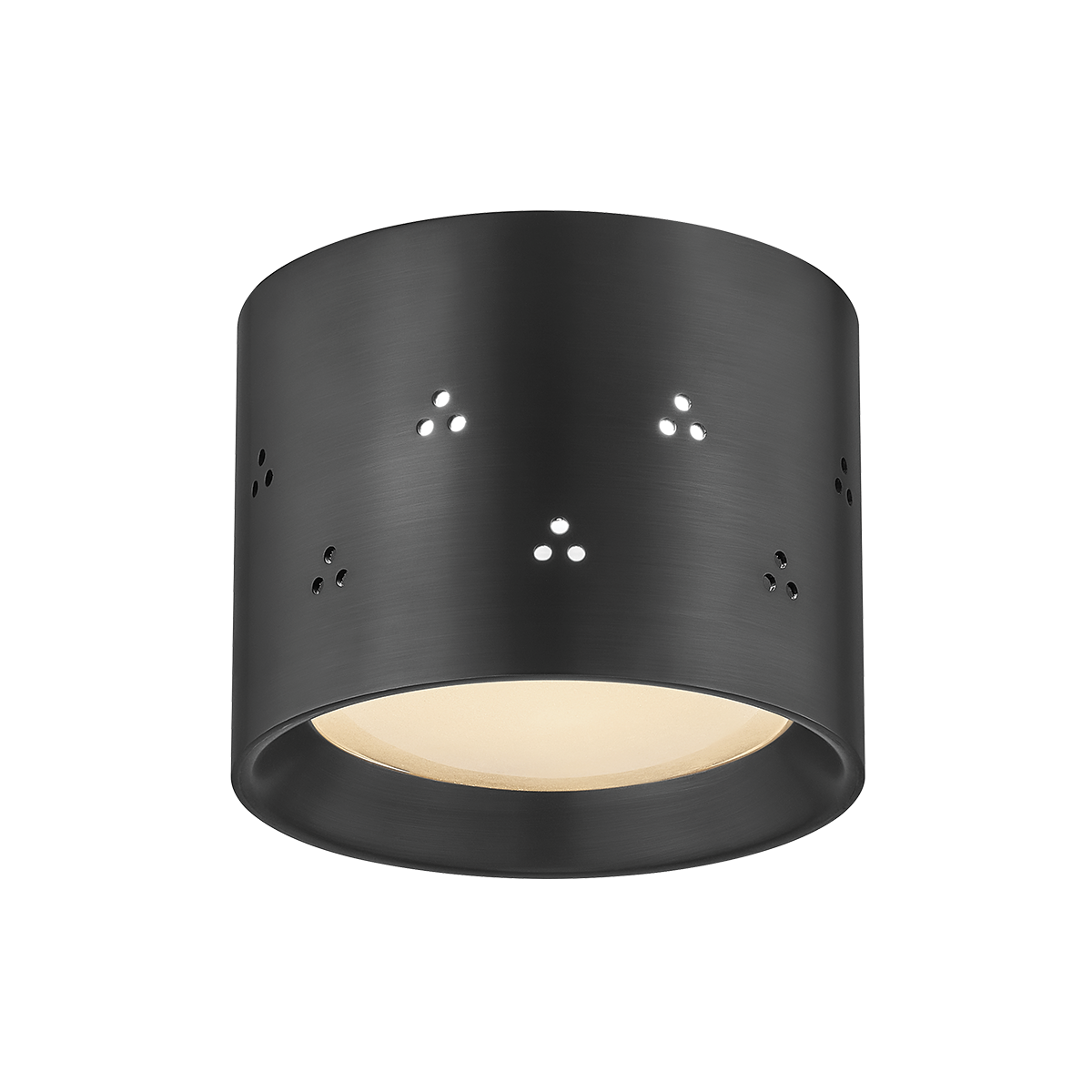 Edisto Flush Mount in aged brass — a Hudson Valley flush mount for hallways, bedrooms, and entryways at Laurie Yapp Home.