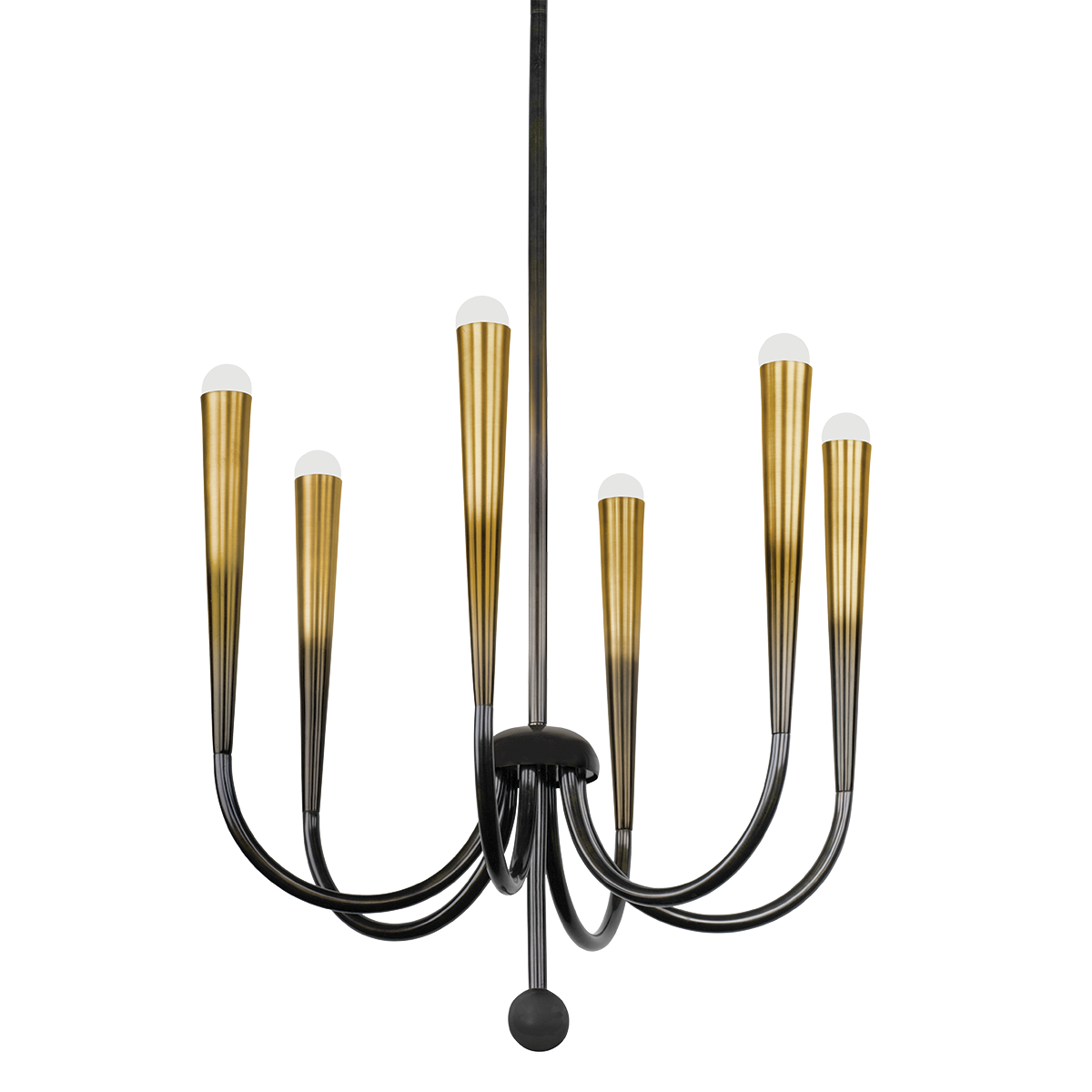 Adley Chandelier 26.5" — a Hudson Valley chandelier for dining rooms, entries, and living rooms at Laurie Yapp Home.