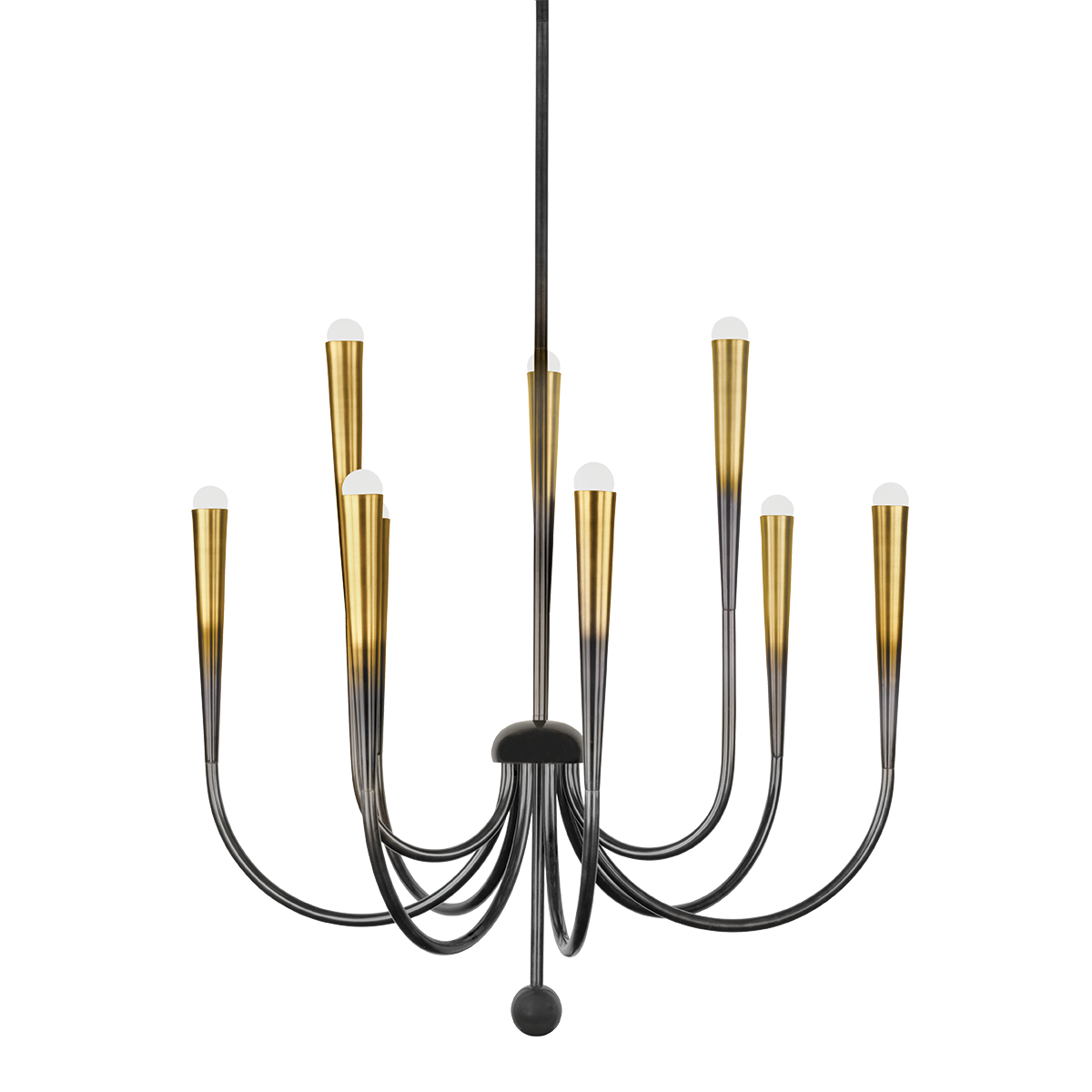 Adley Chandelier 39.75" — a Hudson Valley chandelier for dining rooms, entries, and living rooms at Laurie Yapp Home.