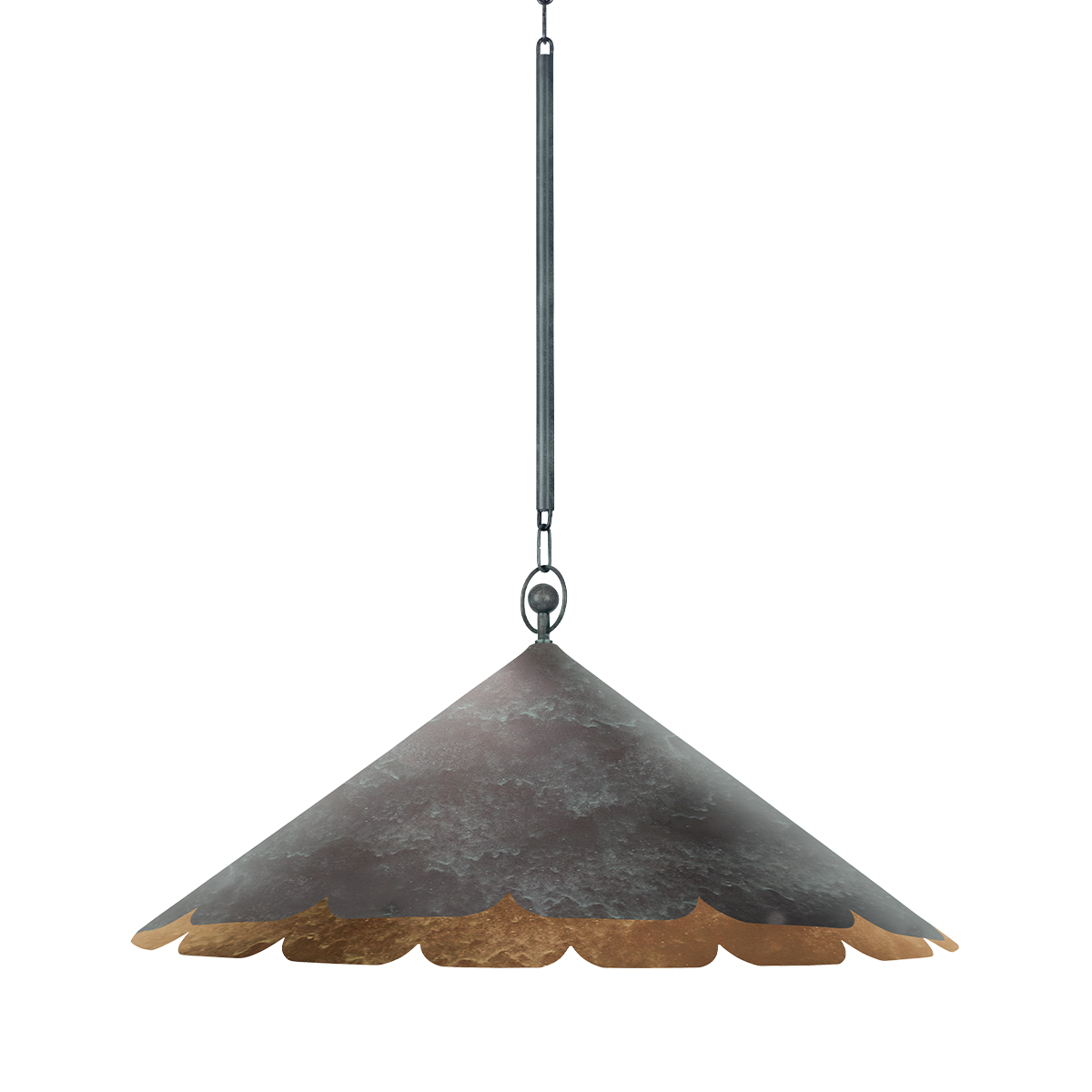 Folly Beach Pendant 32" — a Hudson Valley pendant for kitchens, entries, and dining rooms at Laurie Yapp Home.