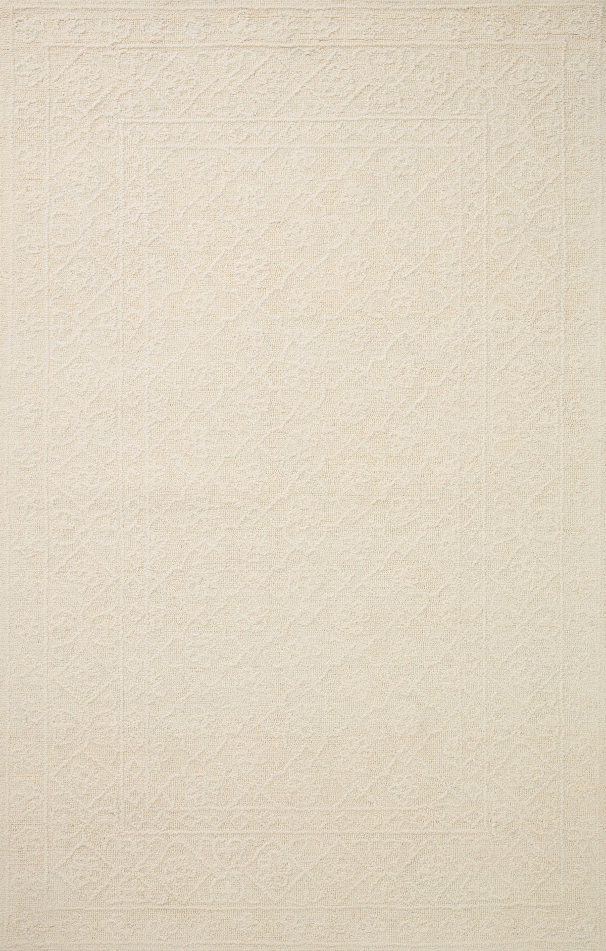 Cecelia Ivory / Ivory — a Loloi rug at Laurie Yapp Home.