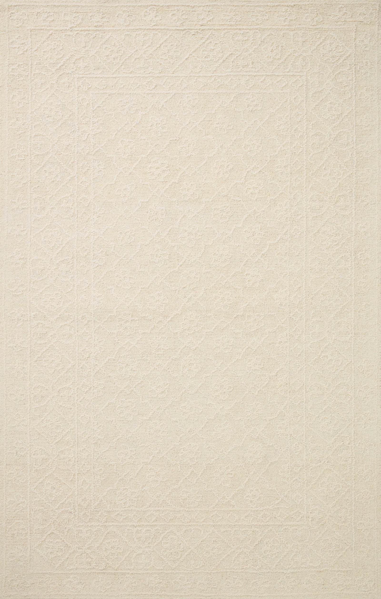Cecelia Ivory / Ivory — a Loloi rug at Laurie Yapp Home.