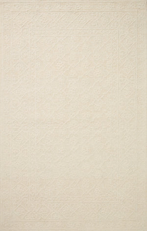Cecelia Ivory / Ivory — a Loloi rug at Laurie Yapp Home.