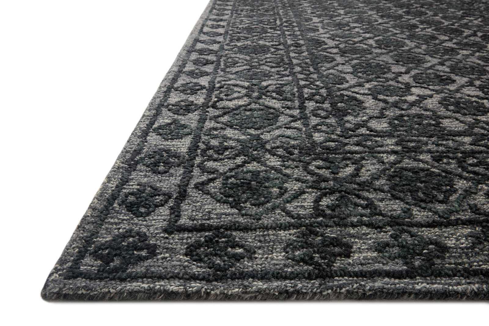 Cecelia Smoke / Dk. Grey — a Loloi rug at Laurie Yapp Home.