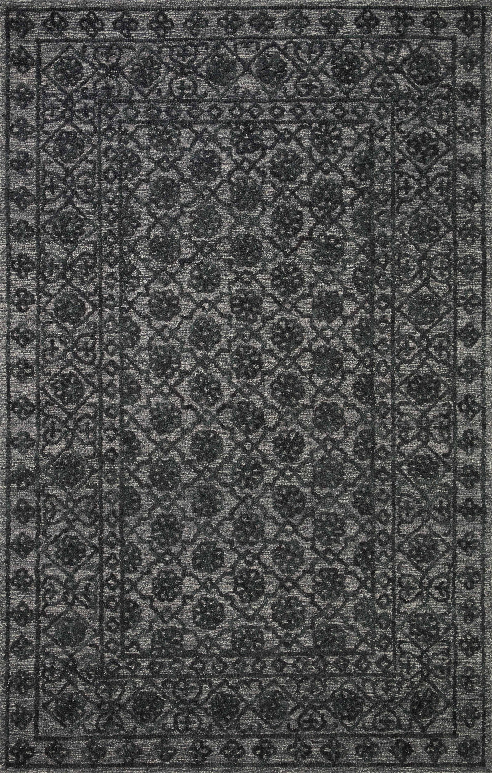 Cecelia Smoke / Dk. Grey — a Loloi rug at Laurie Yapp Home.