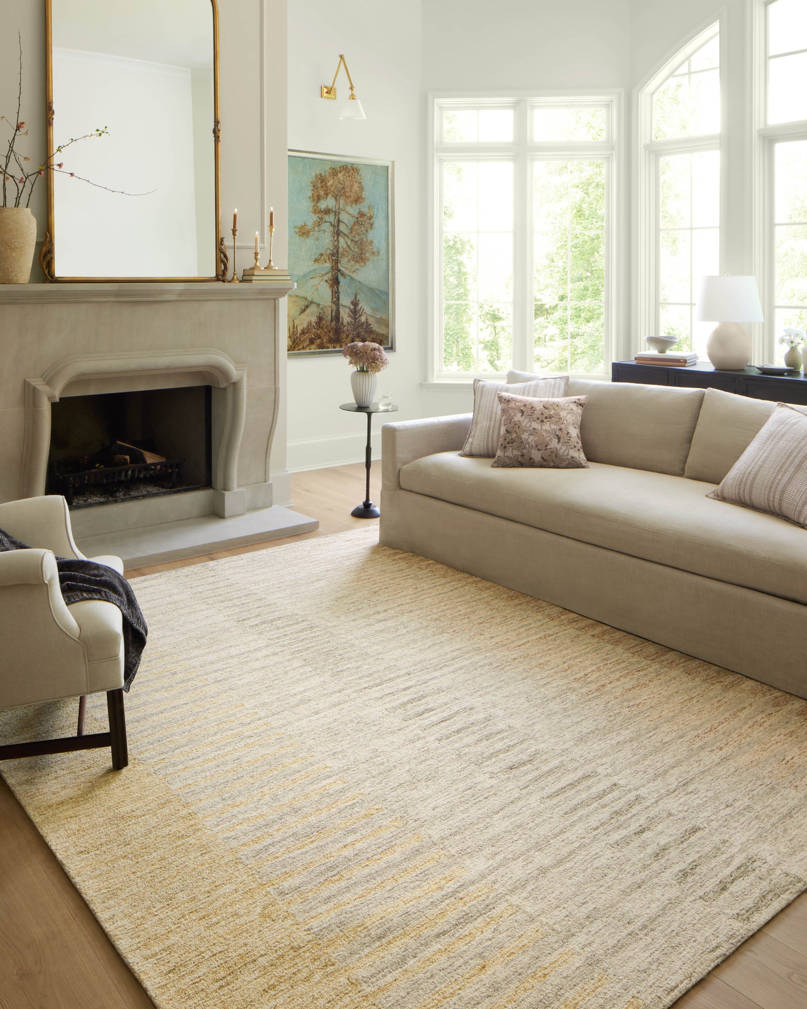 Chris Dove / Santa Fe — a Loloi rug at Laurie Yapp Home.