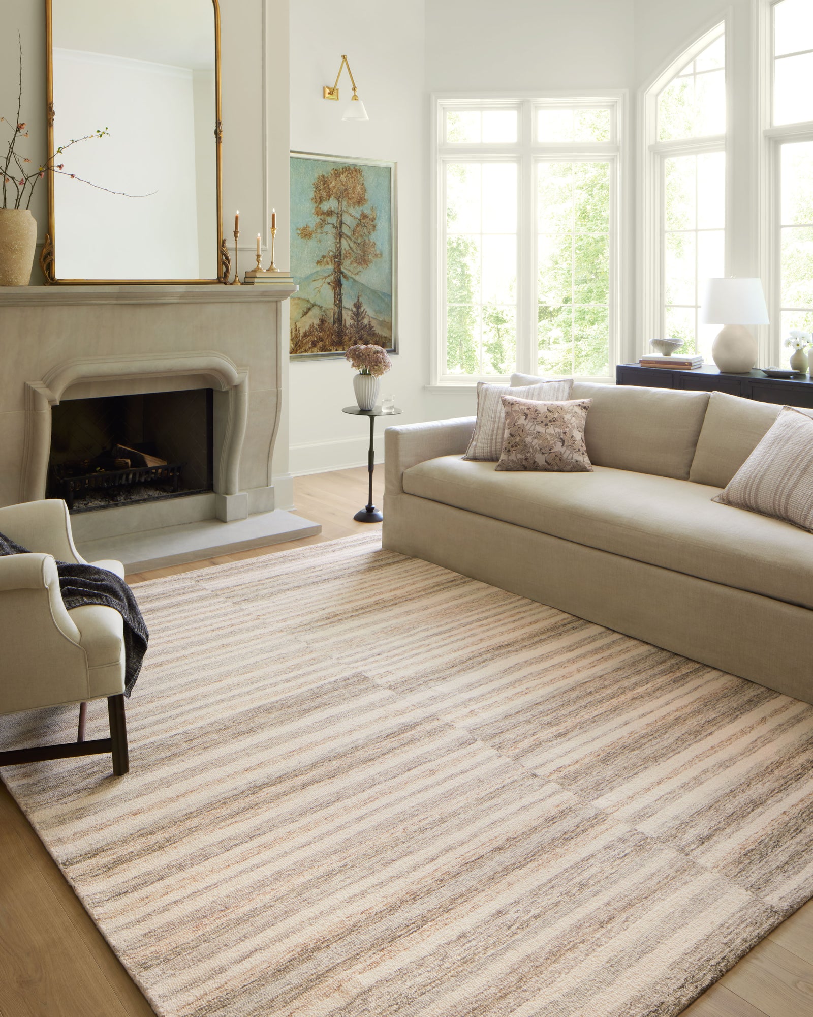 Chris Ivory / Clay — a Loloi rug at Laurie Yapp Home.
