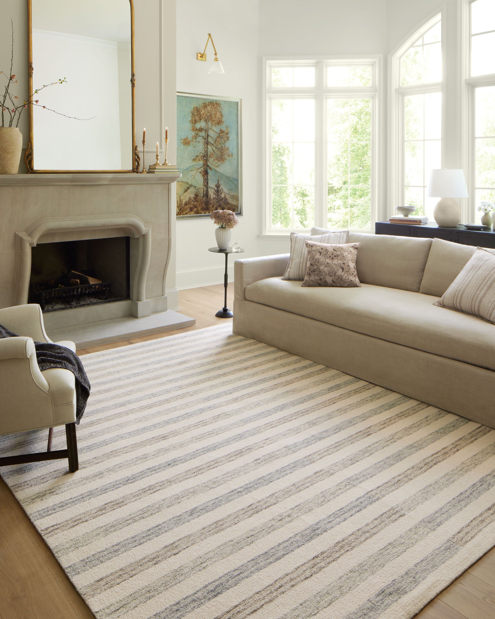 Chris Ivory / Slate — a Loloi rug at Laurie Yapp Home.