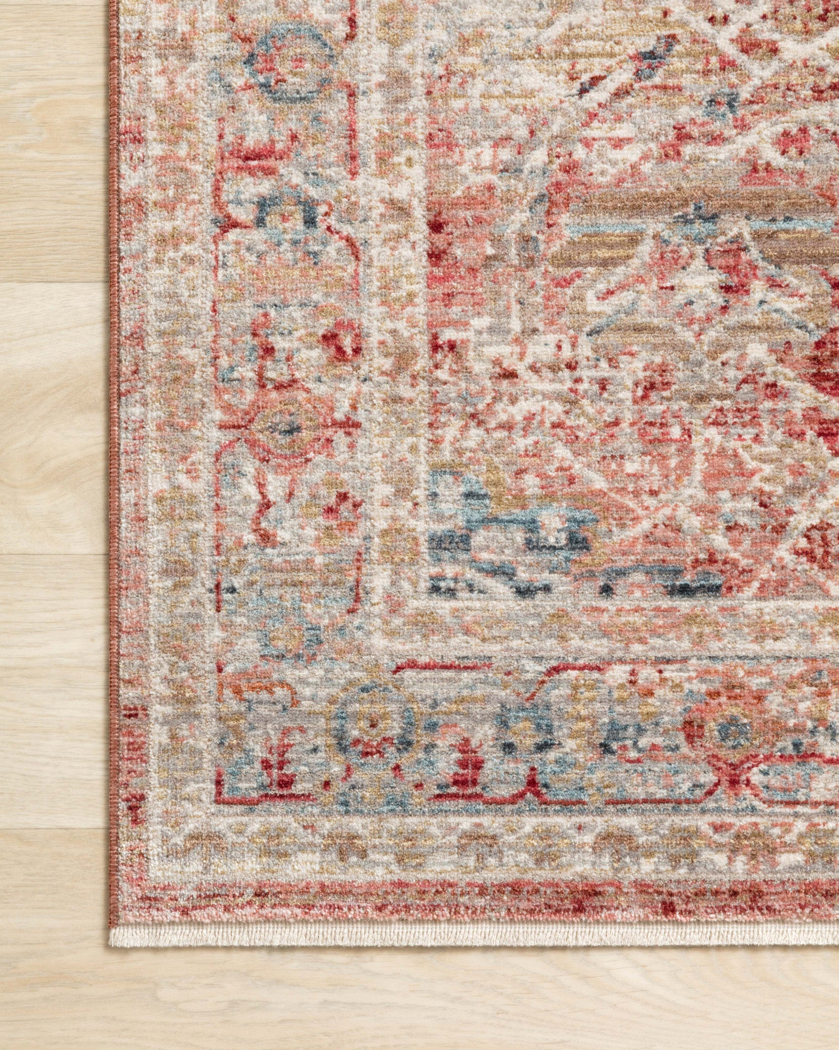 Claire Red / Ivory shown from another angle.