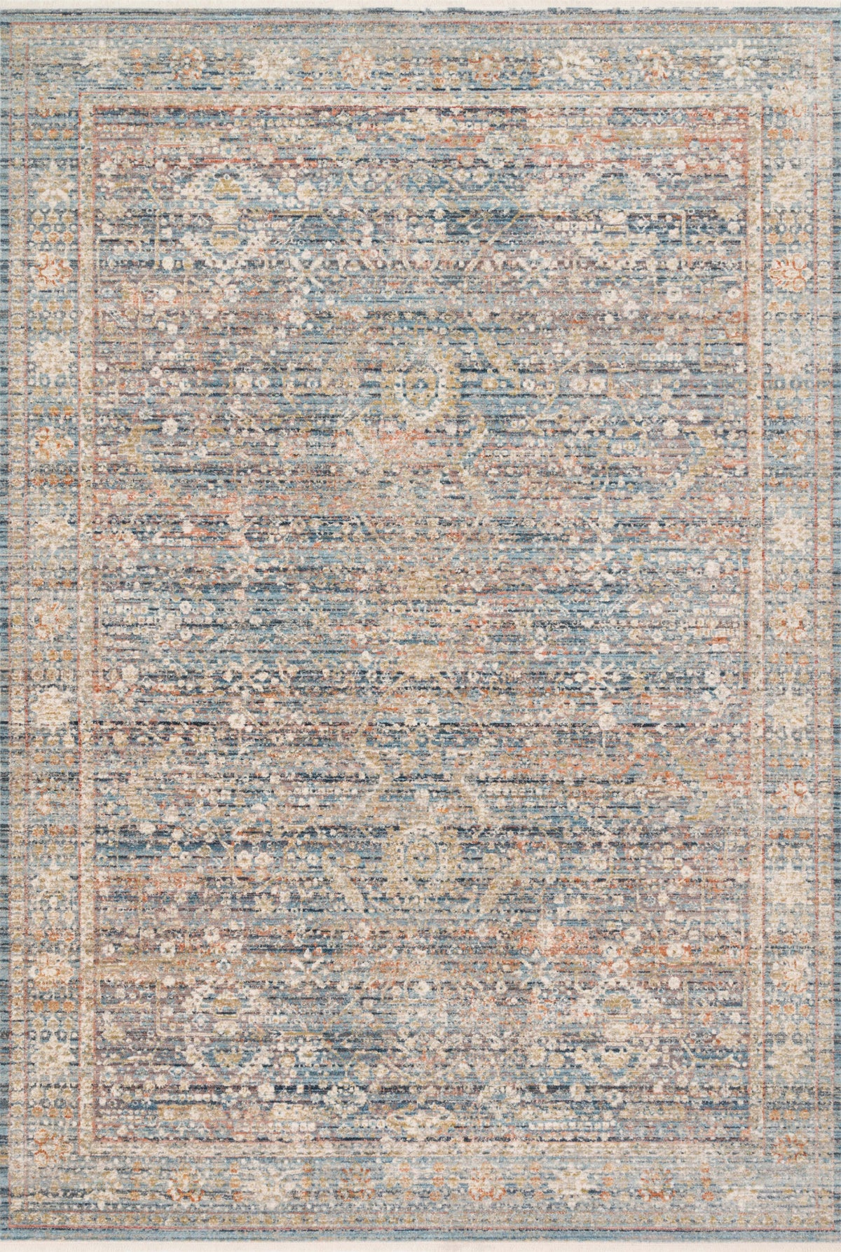 Claire Blue / Sunset — a Loloi rug at Laurie Yapp Home.