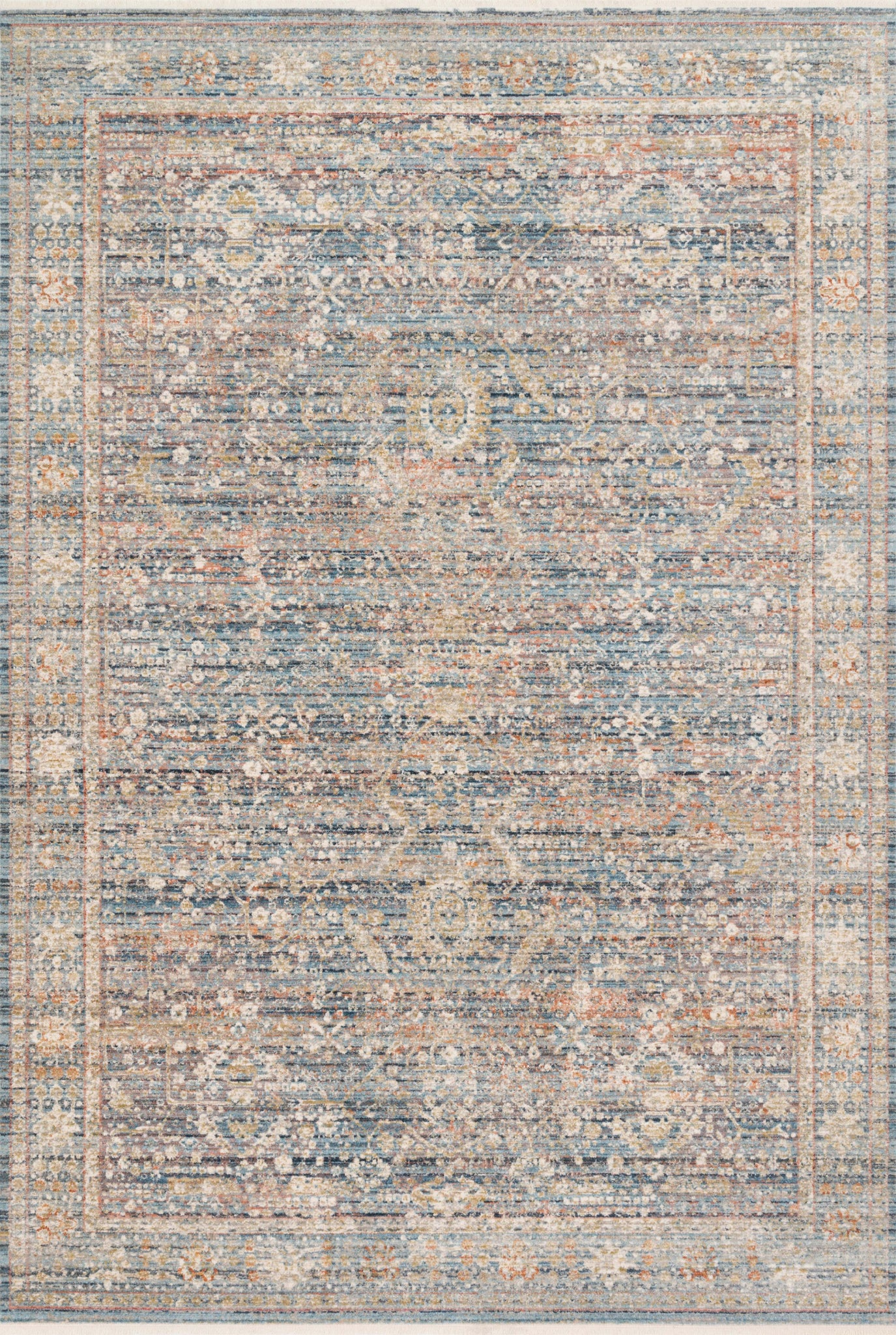 Claire Blue / Sunset — a Loloi rug at Laurie Yapp Home.