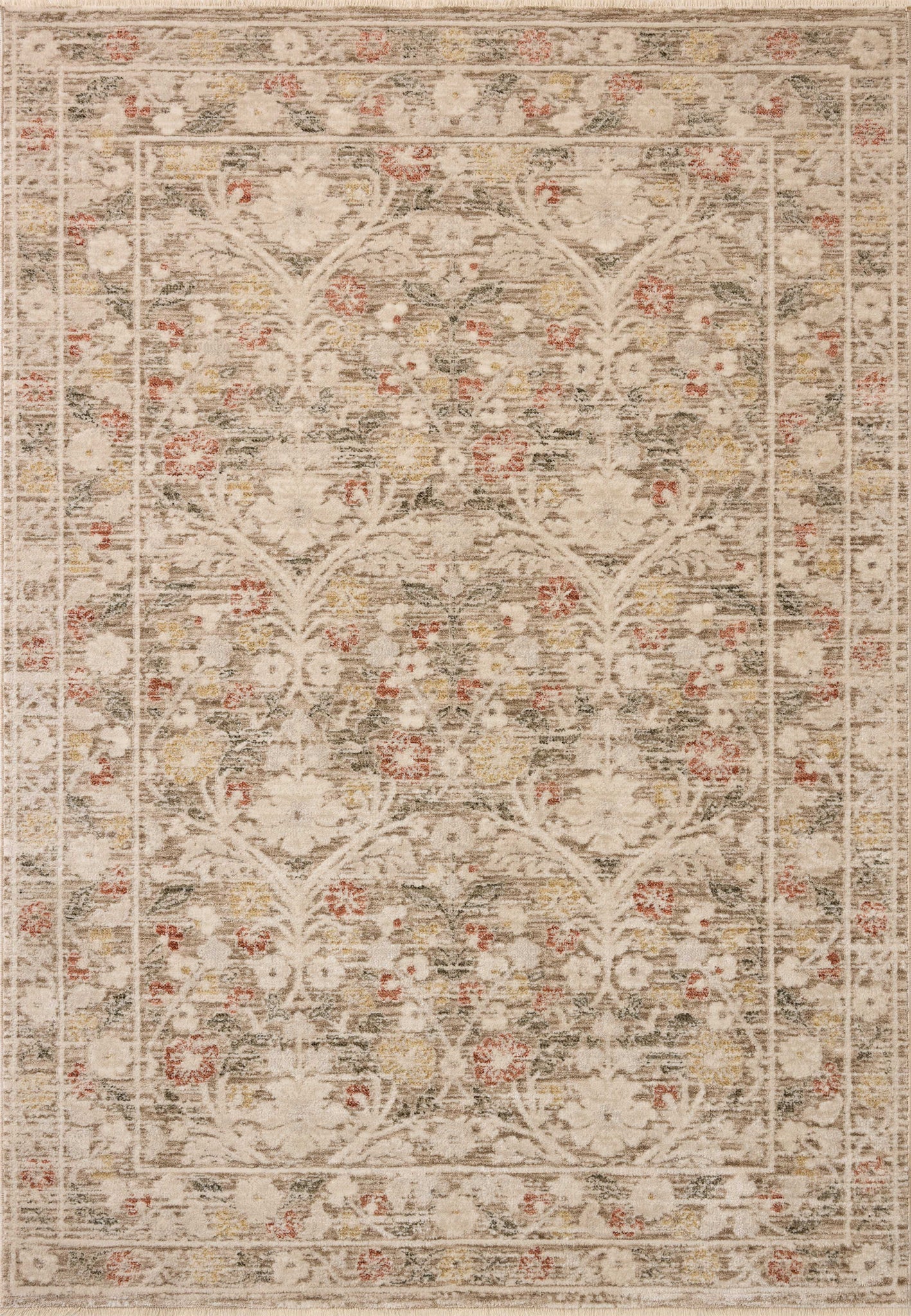 Clarisse Grey / Multi — a Loloi rug at Laurie Yapp Home.