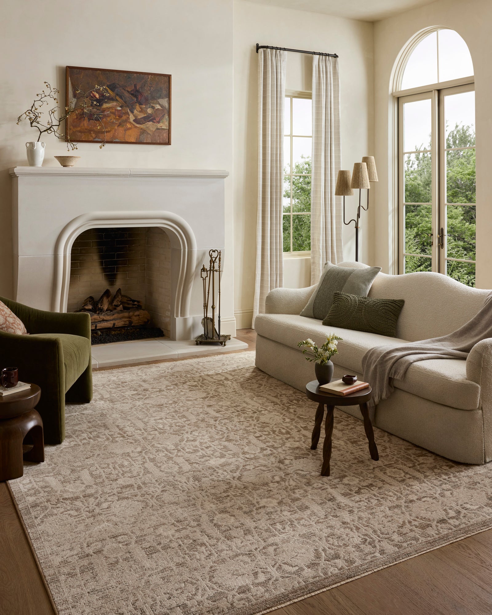 Clarisse Fog / Bone — a Loloi rug at Laurie Yapp Home.