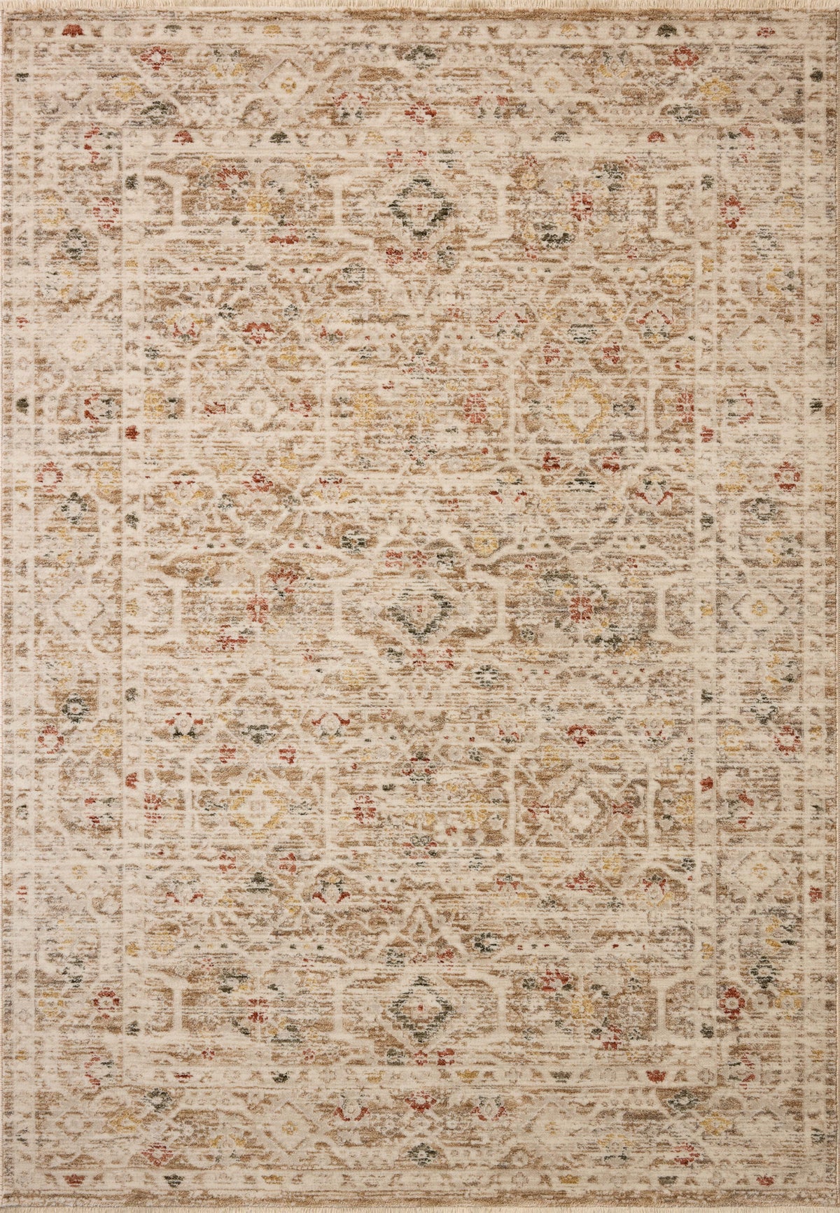 Clarisse Natural / Multi — a Loloi rug at Laurie Yapp Home.
