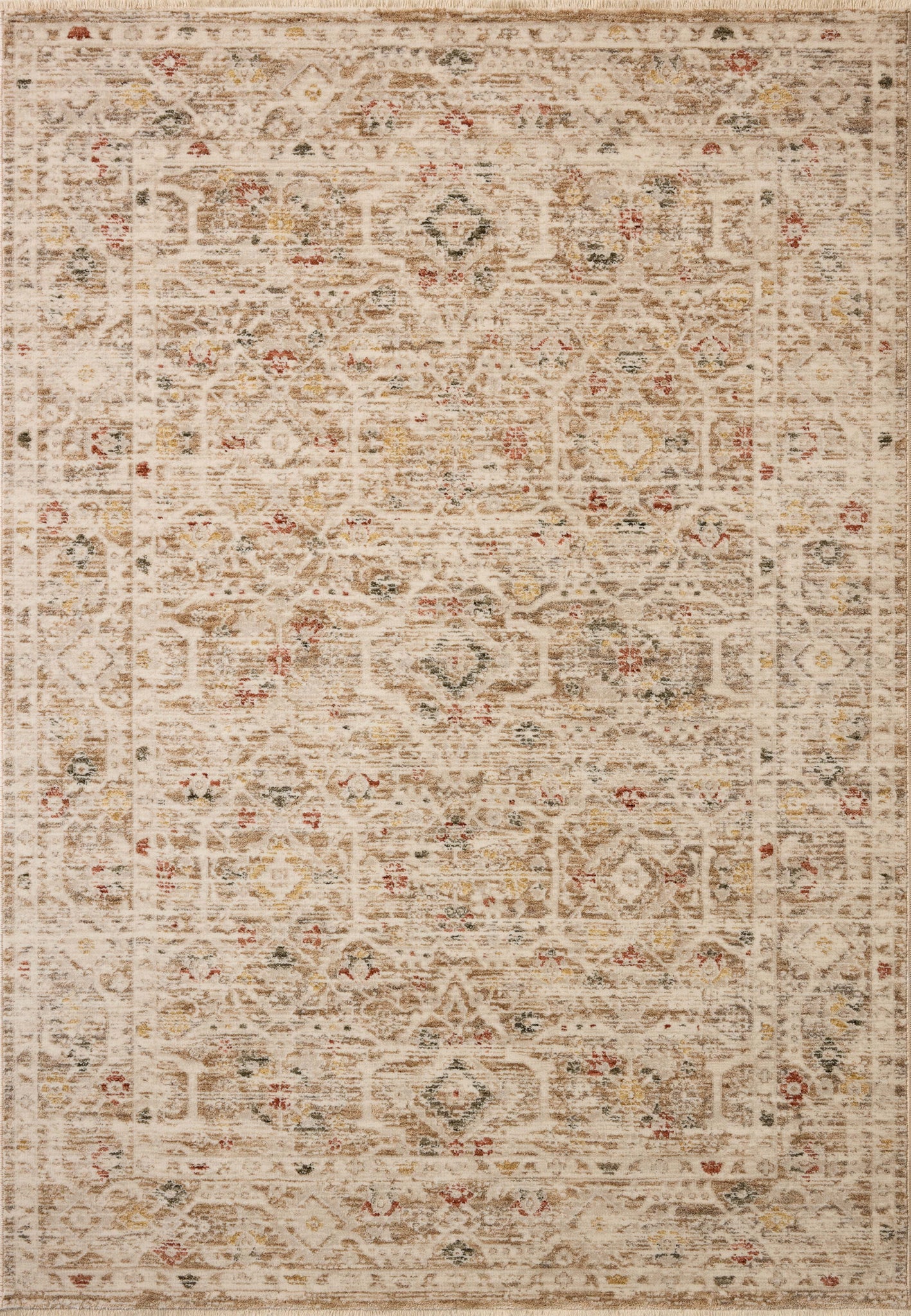 Clarisse Natural / Multi — a Loloi rug at Laurie Yapp Home.