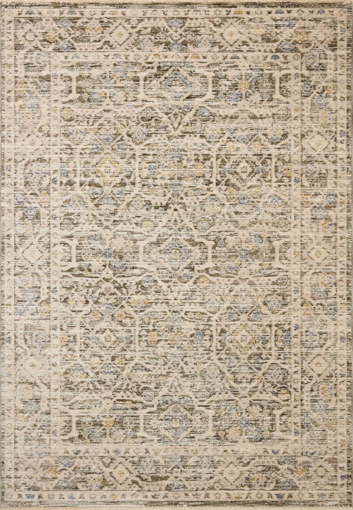 Clarisse Olive / Ivory — a Loloi rug at Laurie Yapp Home.