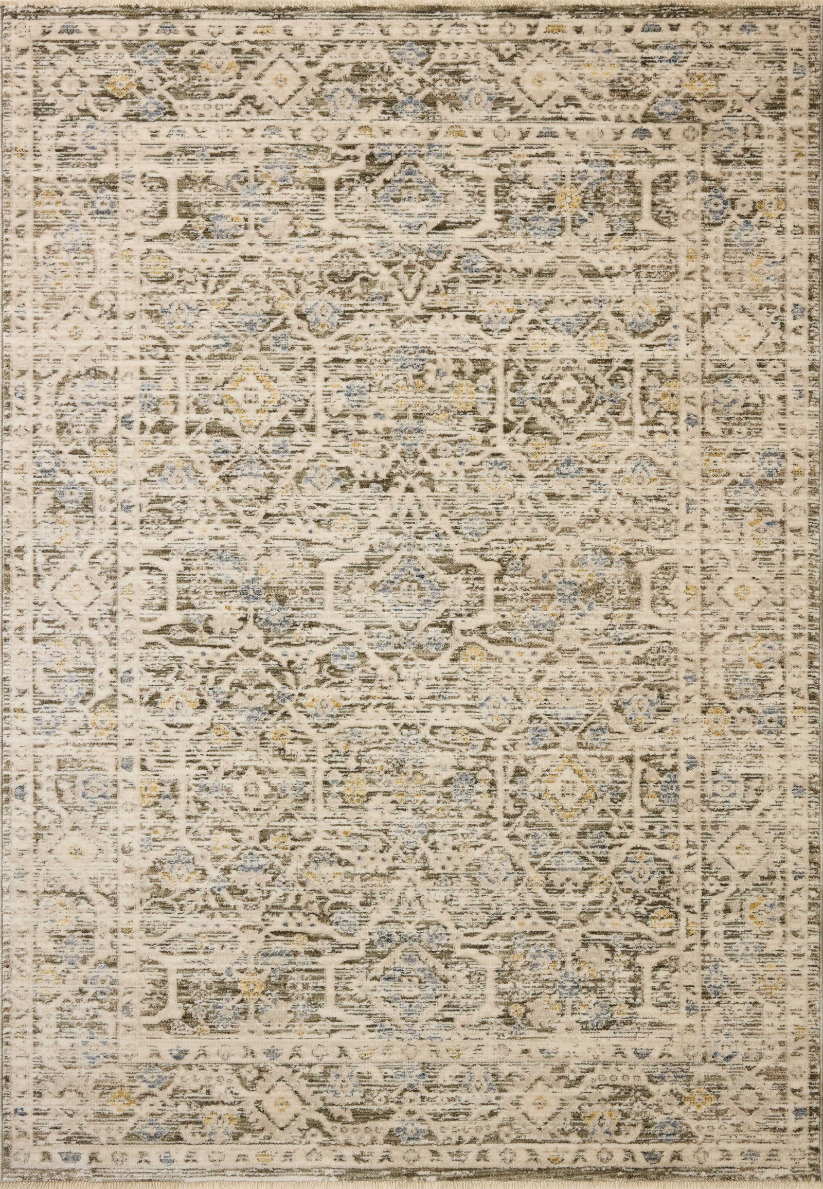 Clarisse Olive / Ivory — a Loloi rug at Laurie Yapp Home.