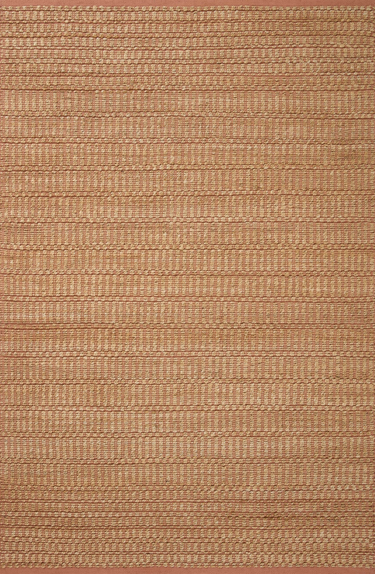 Colton Natural / Clay — a Loloi rug at Laurie Yapp Home.