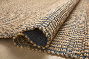 Colton Natural / Navy shown from a different angle to reveal its pattern.