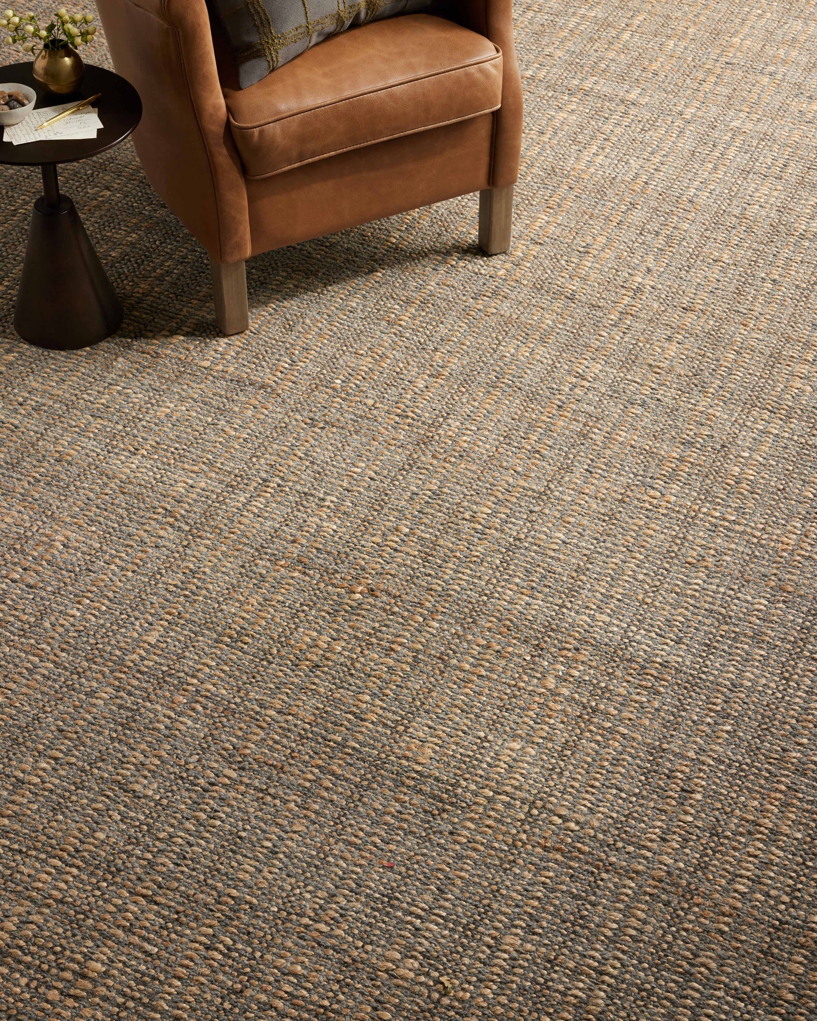 Cornwall Charcoal / Natural — a Loloi rug at Laurie Yapp Home.